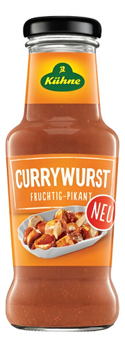 Kuhne Salsa Curry Para Salchicha Curry Wurst 250 Ml