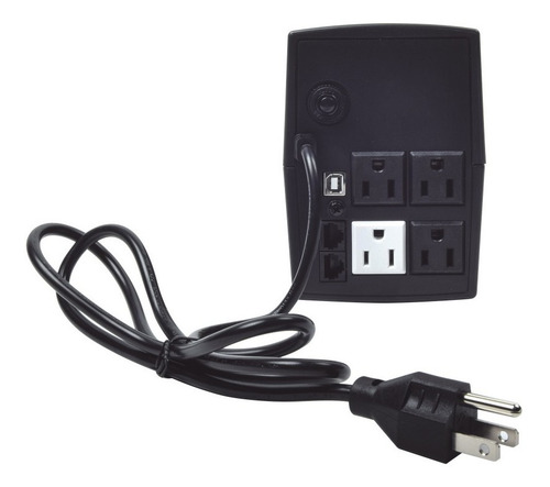 Imagen 3 de 6 de Ups Epcom 600va/360w Entrada Y Salida 120 Vca Regulador