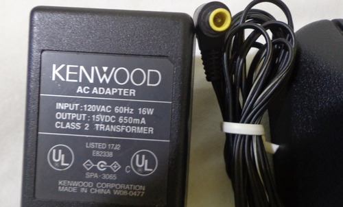 Carregador Original Kenwood Ksc-16 Base E Fonte (Usado)