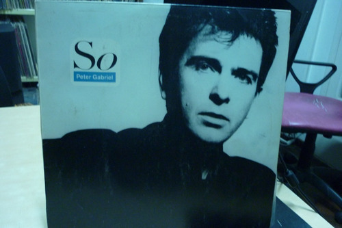 Peter Gabriel So Vinilo Excelente Vintage Insert Jcd055