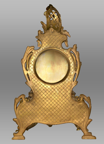 Imagen 4 de 4 de Reloj Antiguo- Figura Plastica 3)