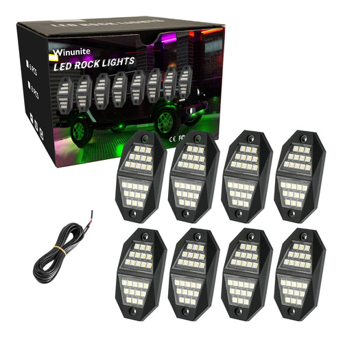 8 Capsula Luz Led Gran Angular Color Blanco Puro K