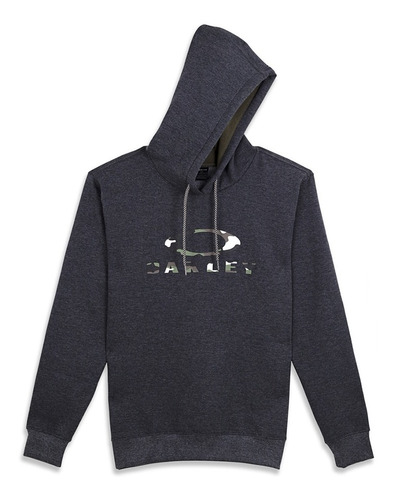 Moletom Oakley Camuflado Hoodie Jet Black Heather