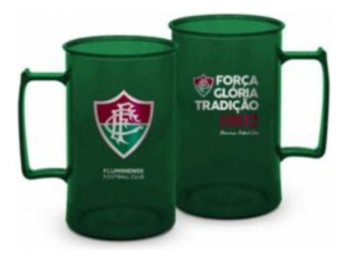 Caneca Acrílico Fluminense Oficial Licenciada 400ml Copo