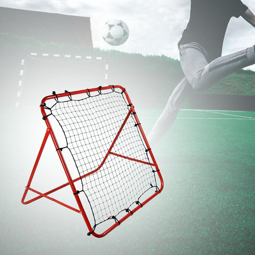 Rede De Rebote De Futebol Resistente, 1m Vermelho