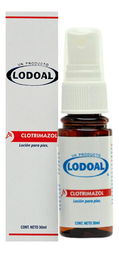 Loción Para El Hongo De Los Pies Lodoal Fragancia Neutra