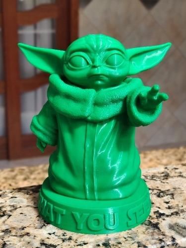 Baby Yoda Impressão 3d