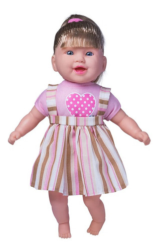 Boneca Fala Frases E Conta Histórias Bebezinho Corpo De Pano
