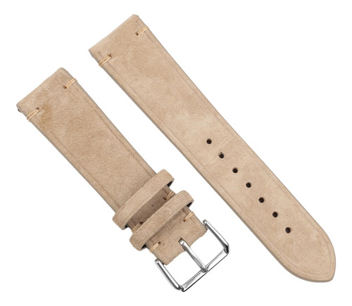 Correa De Muñeca Para Reloj De Pulsera, Correa 18mm Beige