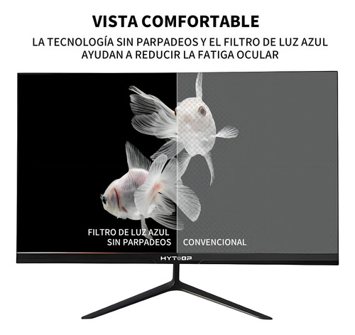 Monitor Gamer Curvo Pc Hytobp Computadora Monitores 165hz 1ms 27 Pulgadas Full Hd Led Negro Hdmi 127v/220v