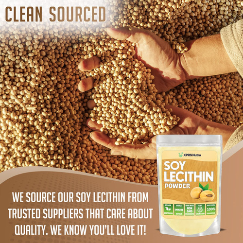 Lecitina De Soja Em Pó Xprs Nutra Food Grade Fat Emulsifier