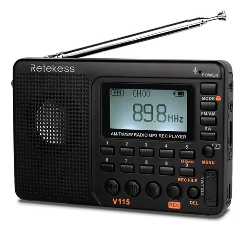 comprar F Rádio De Banda Completa, Rádio Portátil De Ondas Curtas