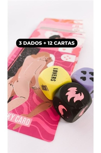 Dados Eróticos Juego Pareja Mujer Lesbianas Cartas Kamasutra