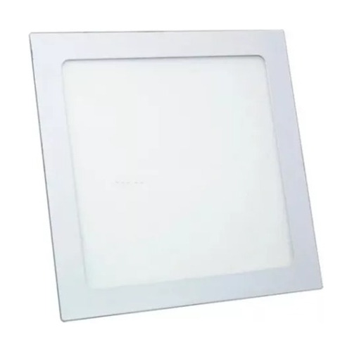 Plafon Led Quadrado 18w Painel Embutir Slim 1ª Linha