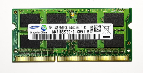 Ddr3 4gb Pc3-10600s 1333mhz Laptop Varias Marcas Envio Grtis