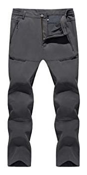 Tacvasen Pantalones De Forro Polar Para Hombre, Softshell, T