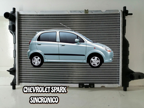 Radiador De Agua Chevrolet Spark Sincrónico Año 2005-2015