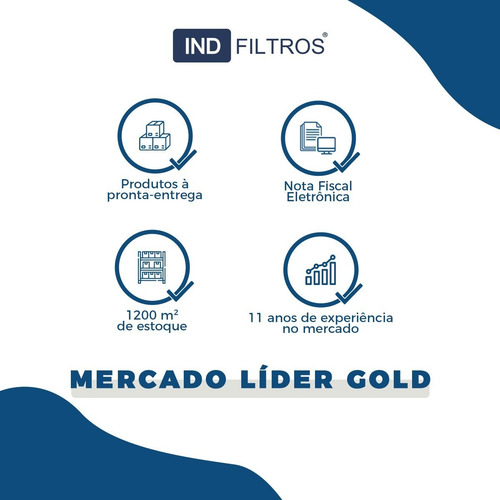 Filtro Bag De Inox Aço 304 - 7x17 - Vazão 18.000 Litros/hora