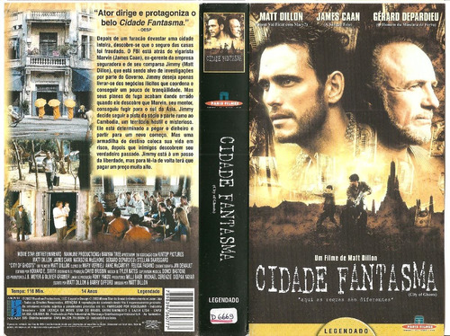 Cidade Fantasma - Consulte Filmes Do Matt Dillon (Usado)