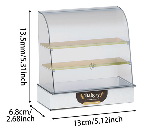 Mueble Para Tartas De Casa De Muñecas A Estante Amarillo