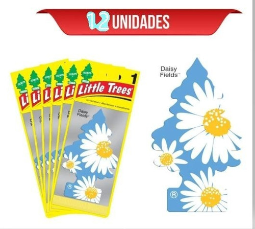 Ambientador Little Trees Daisy Fields X12 Und