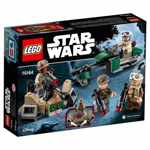 Lego Star Wars 75164 Pack De Batalla Con Soldados Rebeldes