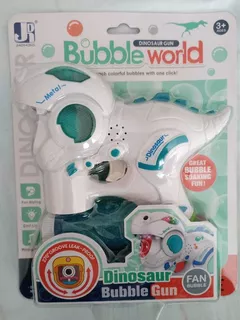 Burbujas Con Sonido Y Luces Dinosaurio Y Unicornio