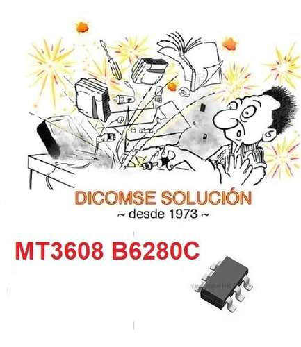 Integrado B6280c B6280 Mt3608  Sot23-6