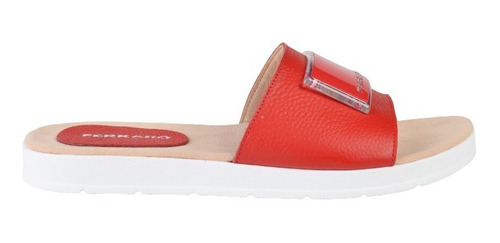 Imagen 1 de 6 de Zuecos Sandalias De Cuero De Mujer Mica - Ferraro