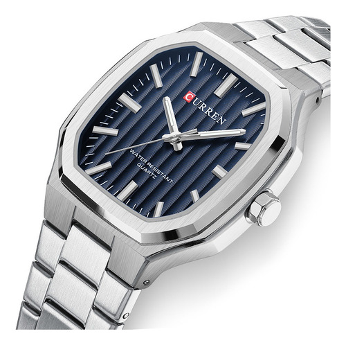 Relojes Impermeables De Acero Inoxidable Curren8458 Fashion