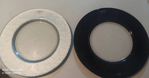 Platos De Fondo O Servir De Vidrio Decorativos Monna (Usado)