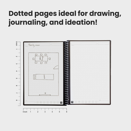 Cuaderno Reutilizable Inteligente Rocketbook Dotgrid