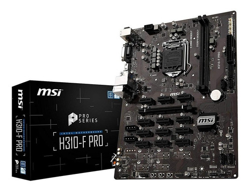 Motherboard Msi H310-f Pro 1151 8va Generacion Intel Pro Ed.