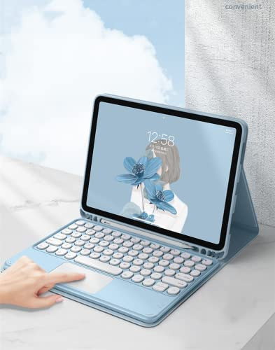 Funda Con Teclado Anmengxinling / Para Galaxy Tab A7 /green