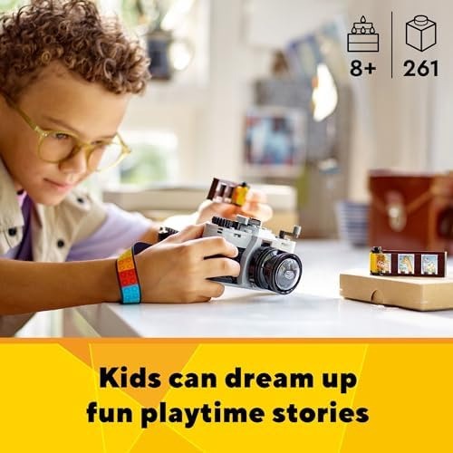 Lego Creator Cámara De Juguete Retro 3 En 1, Se Transforma D