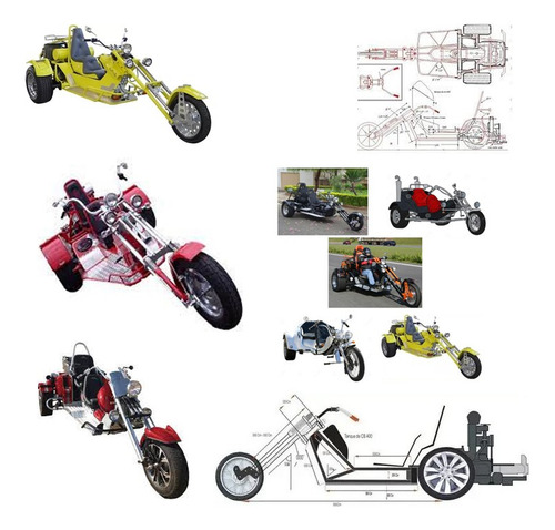 Triciclo Motorizado Com Chassi De Fusca Projeto