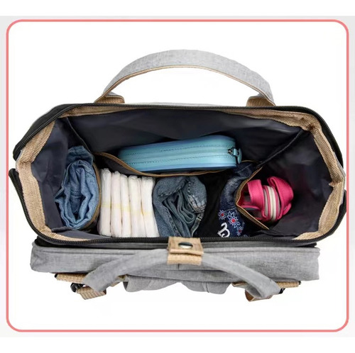 . Mochila De Viagem Multifuncional À Prova D'água Para Bebês