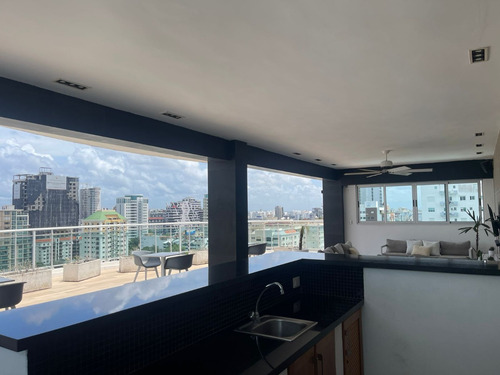 Apartamento Acogedor En Alquiler Amueblado Ubicado En Piantini.