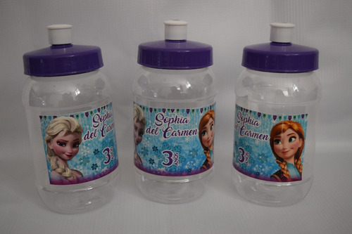 Cilindros Frozen Personalizado 500ml Dulceros Recuerdo