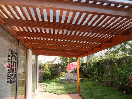 Techos Sol Y Sombra En Terraza Pérgolas De Madera