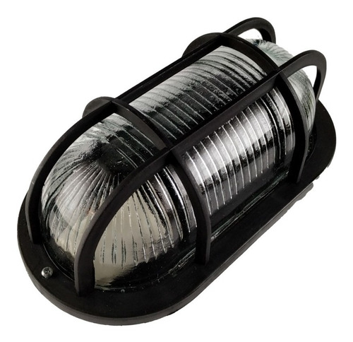 Imagen 1 de 10 de Aplique Tortuga Plástica Ovalada E27 60w Blanca /negra