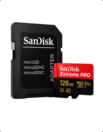 Cartão Memória Extreme Pro Sandisk Oficial 128gb Micro Sdxc