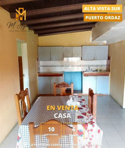 Casa En Venta, Alta Vista Sur, Puerto Ordaz (um)