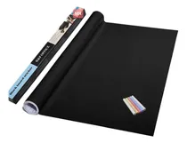 Comprar Pizarra Adhesiva Negra De 200x45cm + Tizas Vinil Decorativo