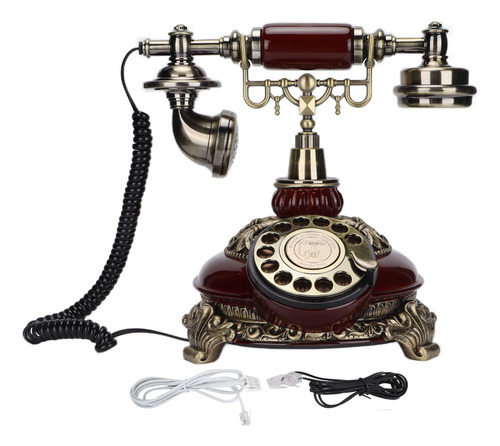 Teléfono Clásico Vintage Con Dial De Escritorio Royal Antiqu