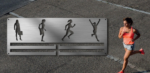 Imagen 2 de 6 de Medallero Multitask Porta Medallas Personalizado Gratis
