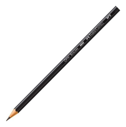 Caixa 84 Lápis Faber Castell Preto Grafite Nº2 Escrever