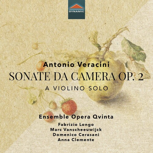 Cd De Sonata Para Violín De Cámara Veracini/ensemble Opera Q