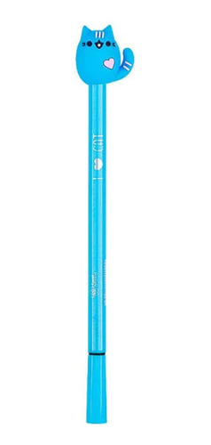 Canetinha Hidrográfica Fine Liner 0.4mm Cat Azul - Brw