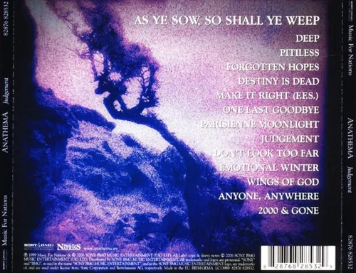 Anathema - Judgement